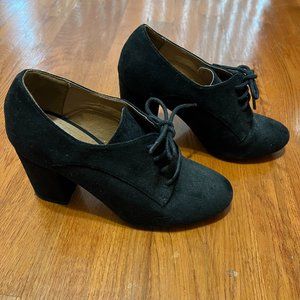 Black Booties Size 9